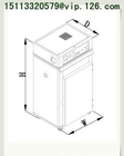 Tray type plastic drying machine/Plastic cabinet dryer /hot-air drying machine For Turkey